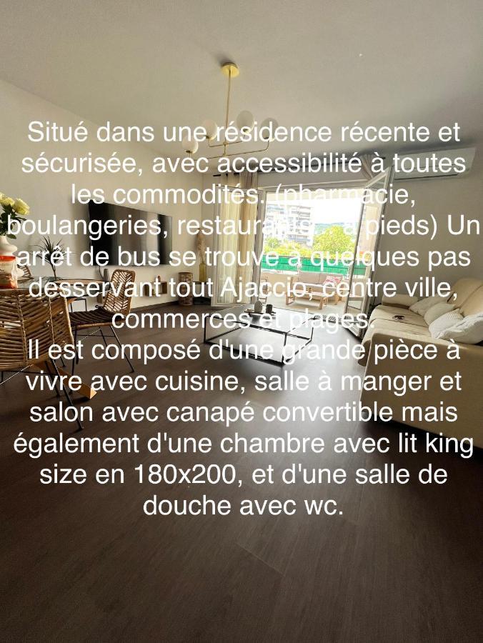 T2 Cosy Ajaccio Daire Ajaccio  Dış mekan fotoğraf
